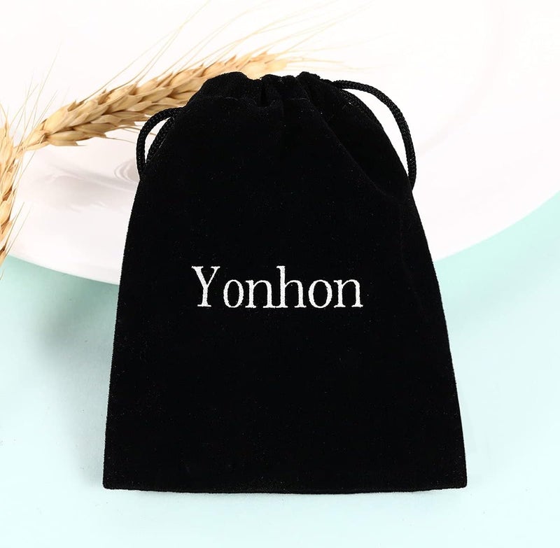 Yonhon Father Daughter Necklace for 2, Father Daughter Matching Bracelet Set for 2 - Image 5